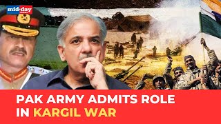 Pakistan accepts its Armys role in 1999 Kargil war Heres what Pak Army chief said [upl. by Pinette]