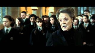 Harry Potter and the Deathly Hallows part 2  McGonagall sends the Slytherin students away HD [upl. by Yssor]