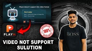 download video not support problem solved 💯 solutionplayit app [upl. by Lissie]