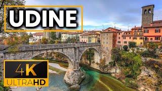 UDINE 🇮🇹  Walking Tour  4K60fps [upl. by Enilrek347]