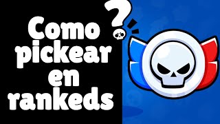 Aprende a PICKEAR En Competitivo En brawl Stars  Chris 5 [upl. by Brooks]