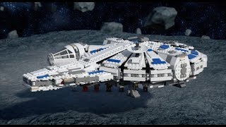 Kessel Run Millennium Falcon  LEGO STAR WARS  75212 Product Animation [upl. by Rafa]