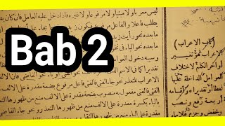 Mutolaah Kitab Jurumiyah Bahasa Sunda Bab irob ilmu nahwu kitab kuning cara maca kitab [upl. by Davidde]