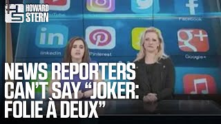 News Reporters Can’t Pronounce “Joker Folie à Deux” [upl. by Nations482]