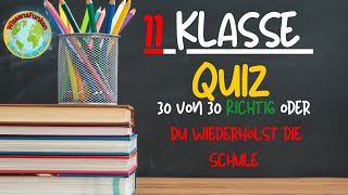 11 Klasse Quiz Teste dein Wissen in Biologie Chemie und Physik 🧬⚗️ [upl. by Aden]