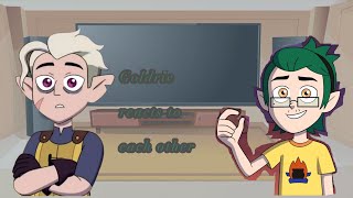 Goldric reacts to each other Pt 1 Toh [upl. by Asile420]