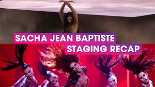 Eurovision All Songs Staged by Sacha Jean Baptiste  Staging Director Recap [upl. by Karita377]