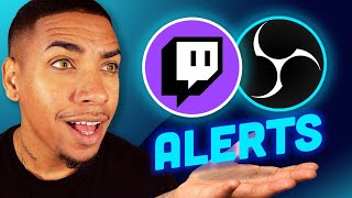 How to Setup Twitch Alerts in OBS Studio Super Easy [upl. by Runkel420]