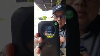 Test speed 5G dengan modem GTENIQ modem portable simkad onexox modem gteniq simcard onexox [upl. by Corydon]