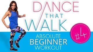 Workout 4  20 Minutes 5 Minute to 50 Minute Beginner Walking Workout Series [upl. by Marci952]