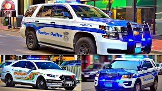 Police Cars Responding Compilation  BEST OF 2017  Lights and Sirens [upl. by Erotavlas42]