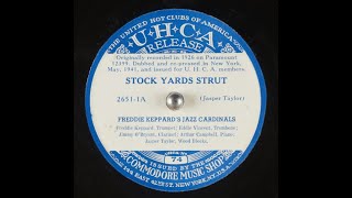 Freddie Keppards Jazz Cardinals quotStock Yards Strutquot hot jazz stomp King Oliver Jasper Taylor song [upl. by Floria460]