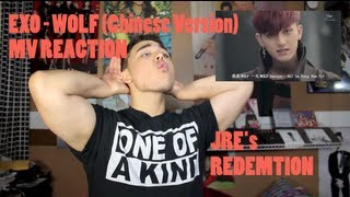 EXO  WOLF Chinese Version MV Reaction REDEMPTION [upl. by Akelahs]