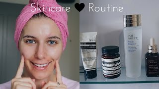 MY SKINCARE ROUTINE  Aesop  Estee Lauder [upl. by Colene355]