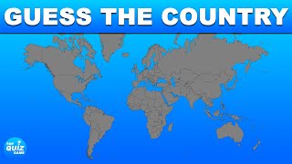 Guess All 195 Countries On The Map  Quiz Guess The Country [upl. by Daegal]