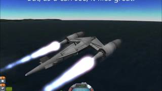 Kerbal Space Program Naboo N1 Starfighter [upl. by Grosberg]