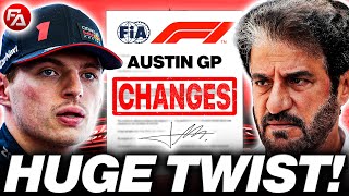 F1 Drivers FURIOUS after FIA Announce SHOCKING TRACK CHANGES for Austin GP [upl. by Esylla]