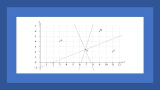 AI SL Problem 6 Paper 1 May 2024 TZ1 Voronoi DiagramPerpendicular BisectorDraw Edges [upl. by Hodess]