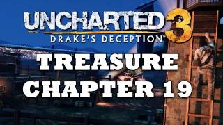 Uncharted 3 Treasure Locations Chapter 19 HD [upl. by Ahsinuq368]