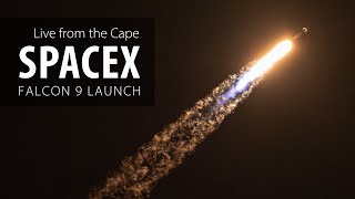 Watch live SpaceX Falcon 9 rocket to launch Starlink satellites from Cape Canaveral [upl. by Yelkao]