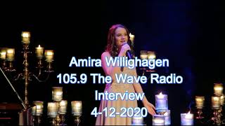 Amira Willighagen Interview in 1059 The Wave Radio USA  04122020 [upl. by Airekal]