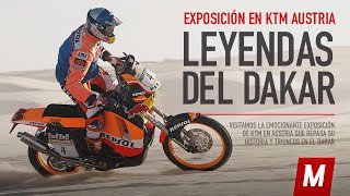 Leyendas del Dakar Explorando la emocionante muestra en el KTM Motohall [upl. by Toor521]