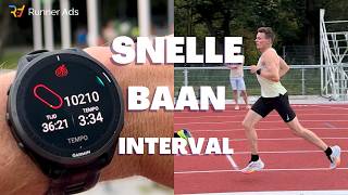 10 km Binnen 36min Succesvolle Intervaltraining op de Baan 🔥 [upl. by Nuri]