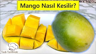 Mango Nasıl Kesilir 🥭  Kolay Kesme Tekniği 👍 [upl. by Aicenet376]