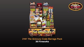 Bright Star Fireworks  2161 The Armoury Crate Barrage Pack [upl. by Thornton]