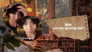 BTS Jungkook Cute Boyfriend Imagine quotBaby are you ignoring mequot ASMR 💜 [upl. by Maire]