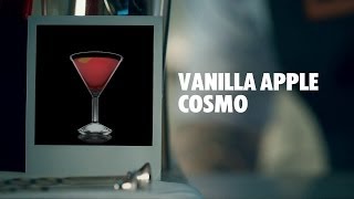 VANILLA APPLE COSMO DRINK RECIPE  HOW TO MIX [upl. by Zabrine204]