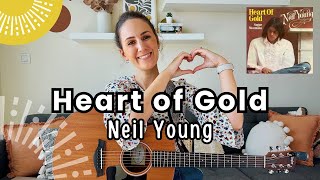 Heart of Gold  Neil Young  Guitar Lesson Tutorial Picking and Strumming [upl. by Loats]