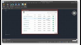 Application Manager in GstarCAD 2025 [upl. by Landry]