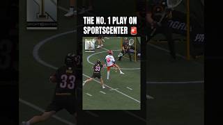 INSANE Lacrosse Goal Ranks No 1 on SportsCenter Top 10 Plays 🚨 shorts [upl. by Nnylrebma]