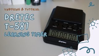 ENG ⏰ How to use DRETEC Learning Timer T587 [upl. by Tal]