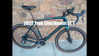 2022 Trek Checkpoint SL 7 Walkaround with Actual Weight [upl. by Elem446]