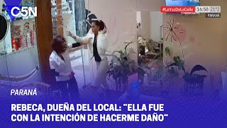 Una MUJER fue por un TURNO y agredió a la ESTETICISTA [upl. by Debora]