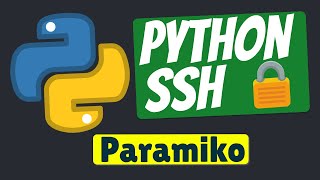 Python SSH Client  Paramiko SSH with Python [upl. by Gayle]