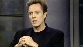 Christopher Walken on Late Night 1992 [upl. by Ydwor936]