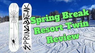 The 2024 Spring Break Resort Twin Snowboard Review [upl. by Murton882]