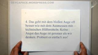 Nr9 ZEICHNEN MIT DEM ZIRKEL  TEIL 2 AUCH FÜR GEHÖRLOSE [upl. by Ethelda]