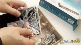 ADSL2 Modem Router TD8840T  TPLink  Unboxing by wwwgeekshivecom [upl. by Ecilahc]