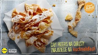 CHRUSTY WEDŁUG MISTRZA CUKIERNICTWA  CUKIERNIA LIDLA  KUCHNIA LIDLA  PAWEŁ MAŁECKI [upl. by Keli]