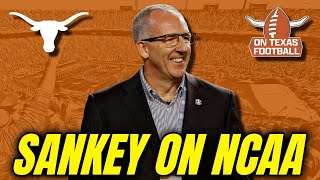 Commissioner Greg Sankey on NCAA Realignment NIL  SEC Spring Meetings  Texas Longhorns Football [upl. by Adnilem]