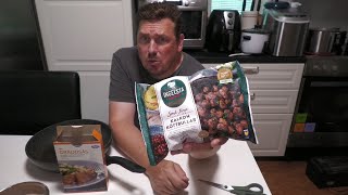 Unboxing Smakprovning Mukbang Små fina klassiska Kalkon Köttbullar Ingelsta Kalkon från Lidl [upl. by Aiel]