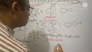 Nomenclature of BicycloSpiro cyclic compounds and their Imp STEREO Chemical aspectseg OLEAN LIKE [upl. by Kery]