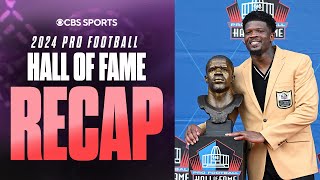 FULL 2024 Pro Football Hall of Fame Class Ceremony RECAP  CBS Sports [upl. by Yhtomit]