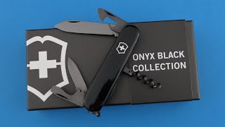 Victorinox Spartan Onyx Black Swiss Army Knife [upl. by Aikem]