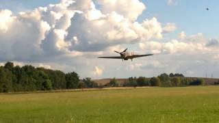 Hawker Hurricane R4118 Low pass [upl. by Begga283]