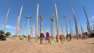 Lineman Rodeo Finals NLC [upl. by Ardnikal]